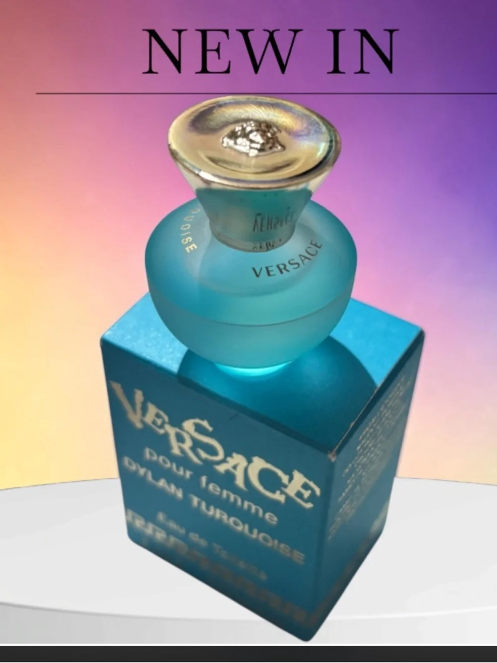 Versace Dylan Turquoise Pour Femme EDT Dabber 5 ml / 0.17 oz